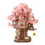 Rolife TGS04 DIY Wooden 3D Puzzle - Sakura Tree House
