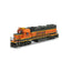 Athearn BNSF GP39-2u 2773 Model Train with LED Lights