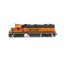 Athearn BNSF GP39-2u 2773 Model Train with LED Lights
