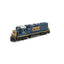 Athearn CSX GP39-2 Locomotive with Sound Tsunami2 LED