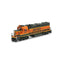 Athearn BNSF GP39-2u 2837 Model Train with Sound