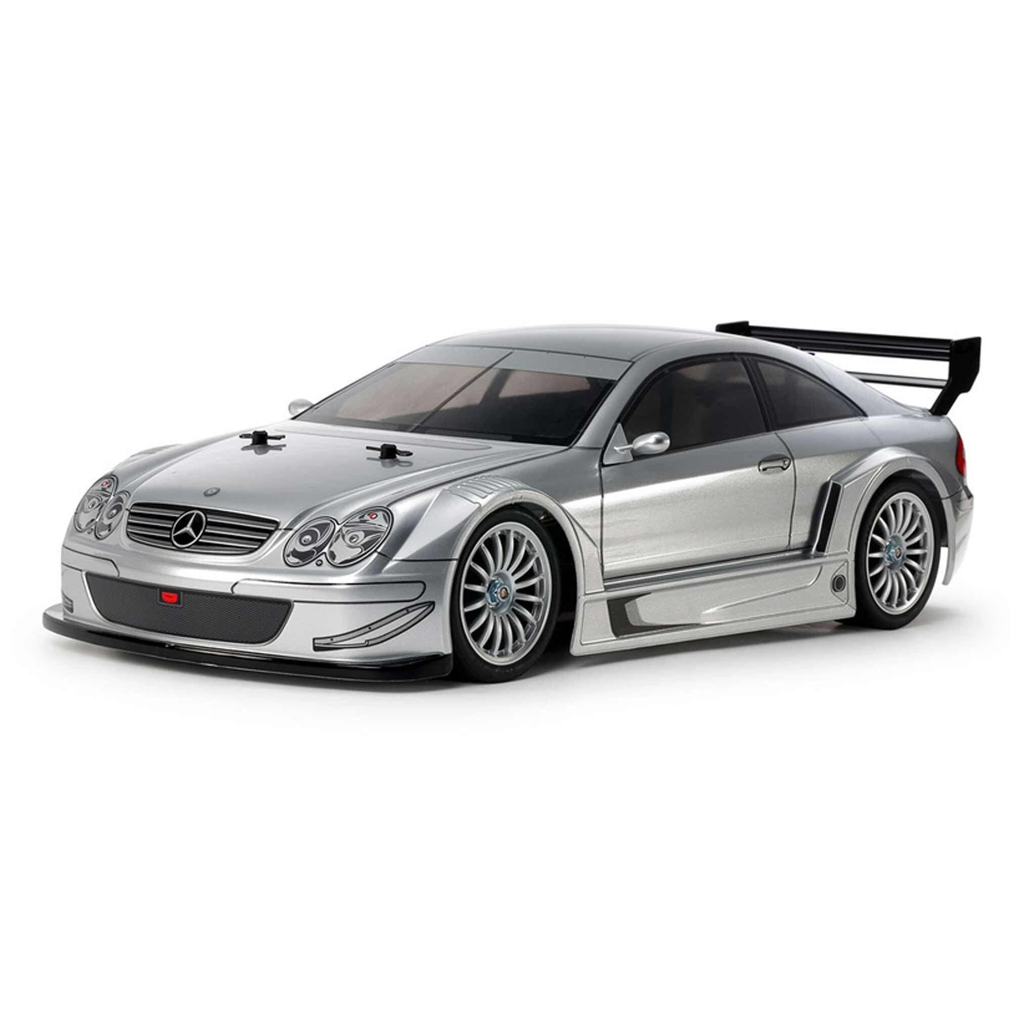 ホビーラジコン AMG MERCEDES BENZ C CLASS DTM02 1/10 Tamiya 1/10 R/C 2002 Mercedes-Benz CLK AMG Racing Version (Silver